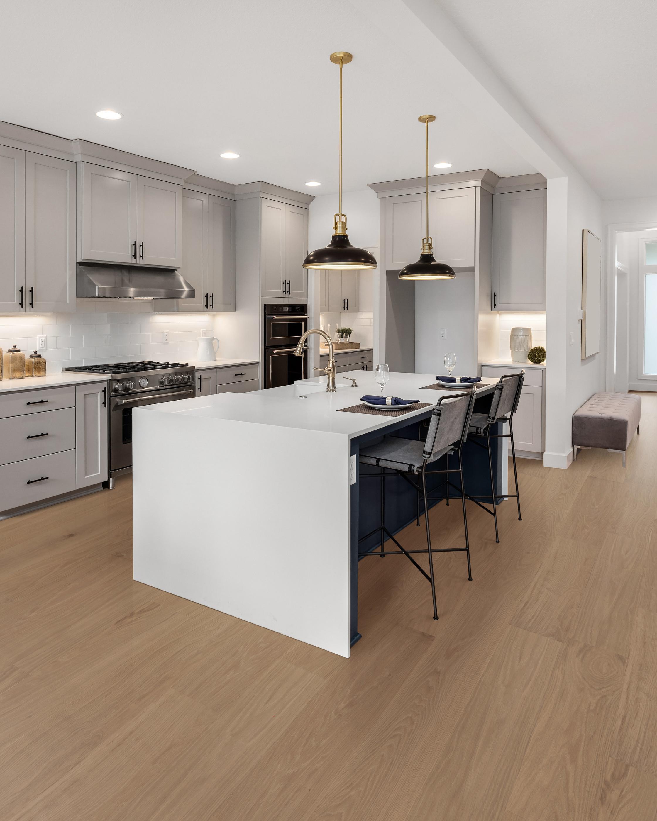 wood floors in kitchen