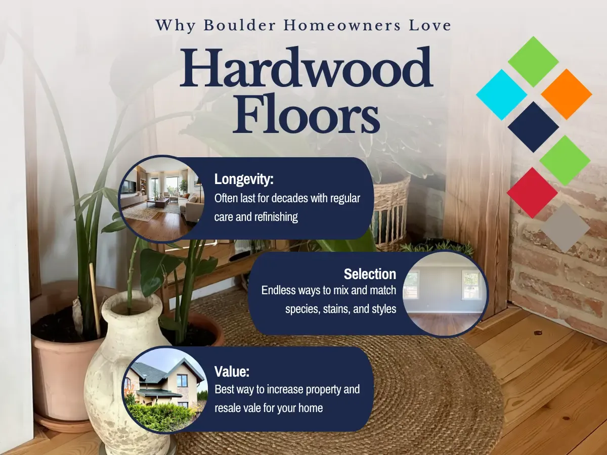 Why Boulder Homeowners Love Hardwood Floors