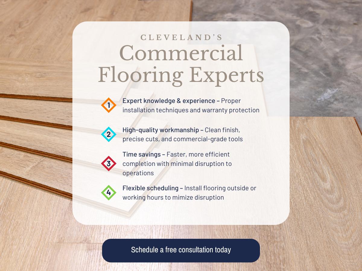 Commercial flooring graphic