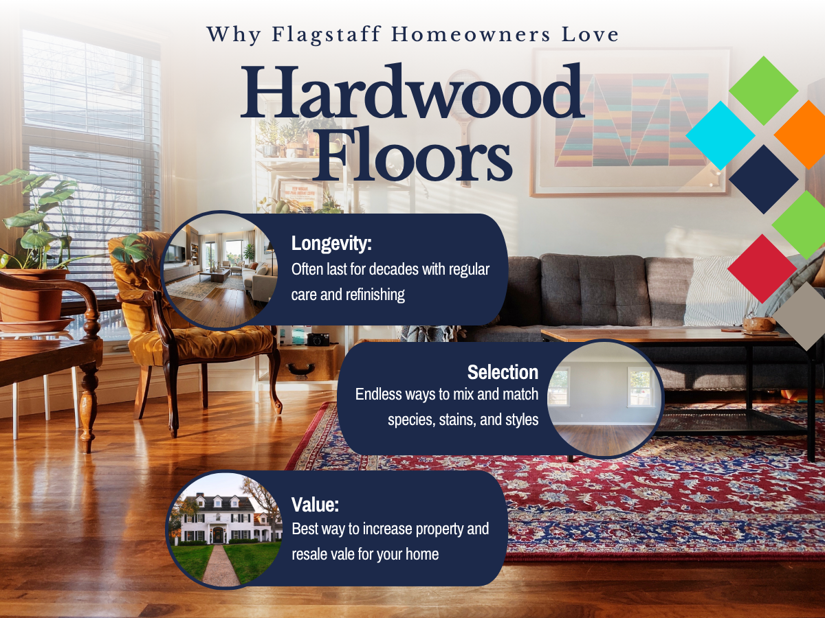 Why Flagstaff Homeowners Love Hardwood Flooring