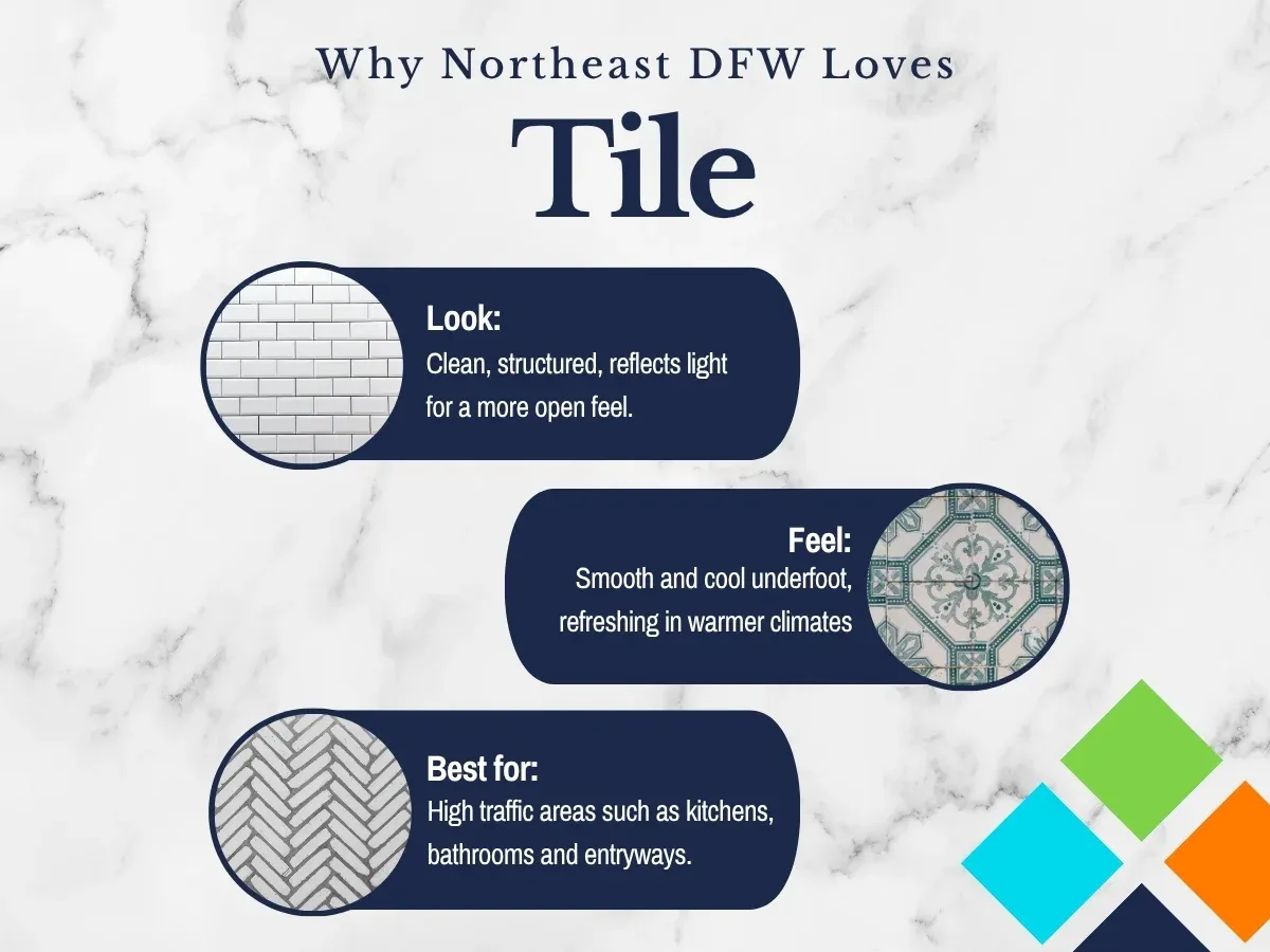 Why Northeast DFW Loves Tile Flooring